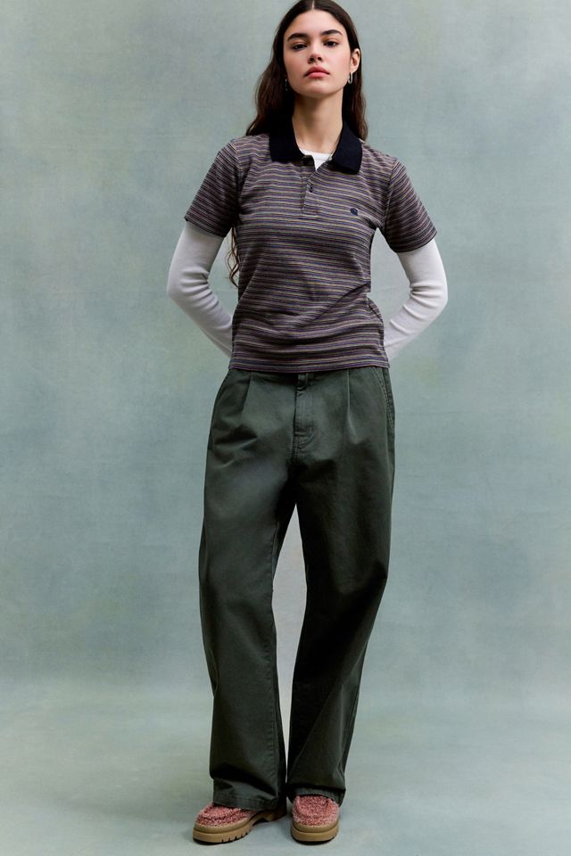 Pantaloni in Twill Marv Kaki Carhartt WIP #1