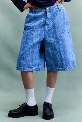 Pantalones Cortos Nixon de Doble Rodilla con Estampado de Serpiente Carhartt WIP