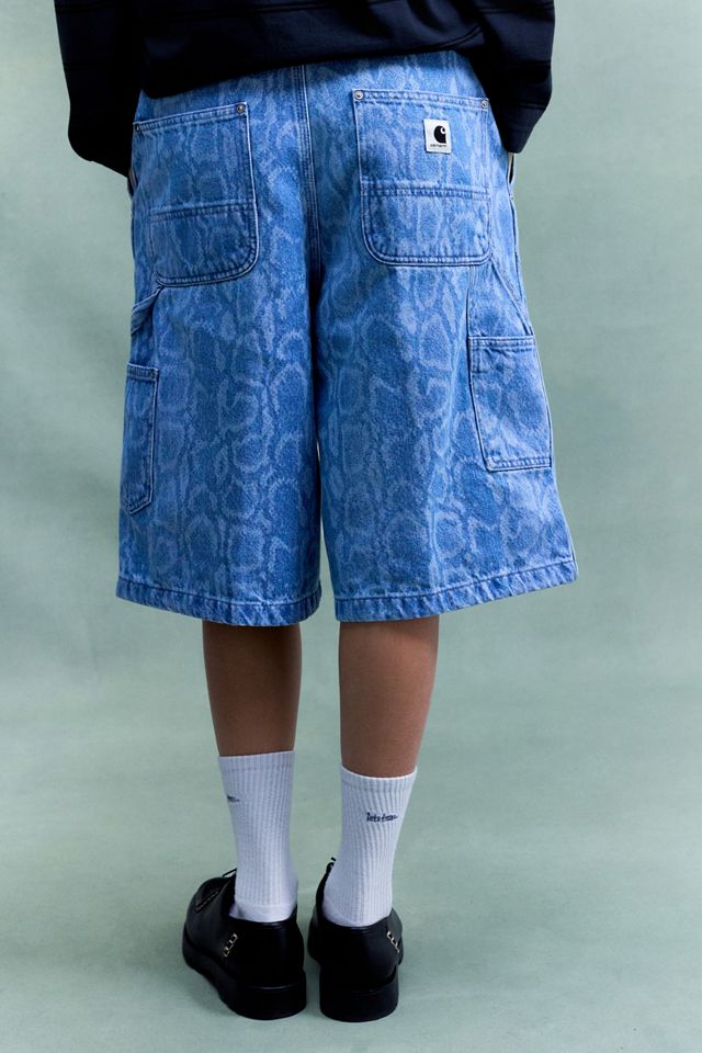 Carhartt WIP Nixon Shorts mit Schlangenmuster und Doppelknie #2