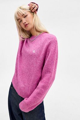 Carhartt WIP Pink Curtis Knit Jumper