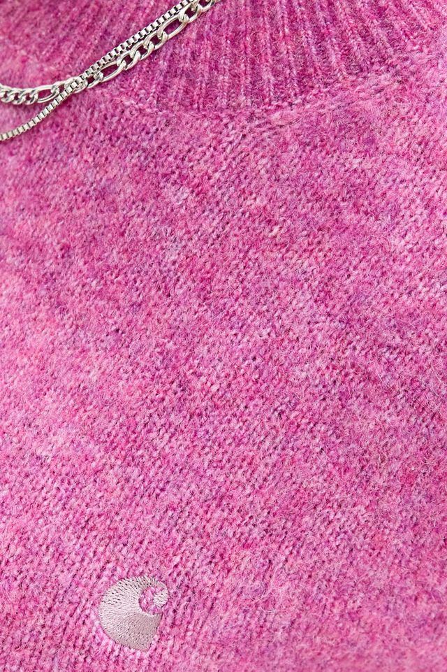 Pull tricoté Curtis rose Carhartt WIP #2