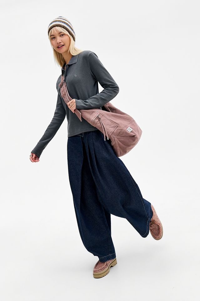 Carhartt WIP Graues Dora Langarm-Poloshirt #2
