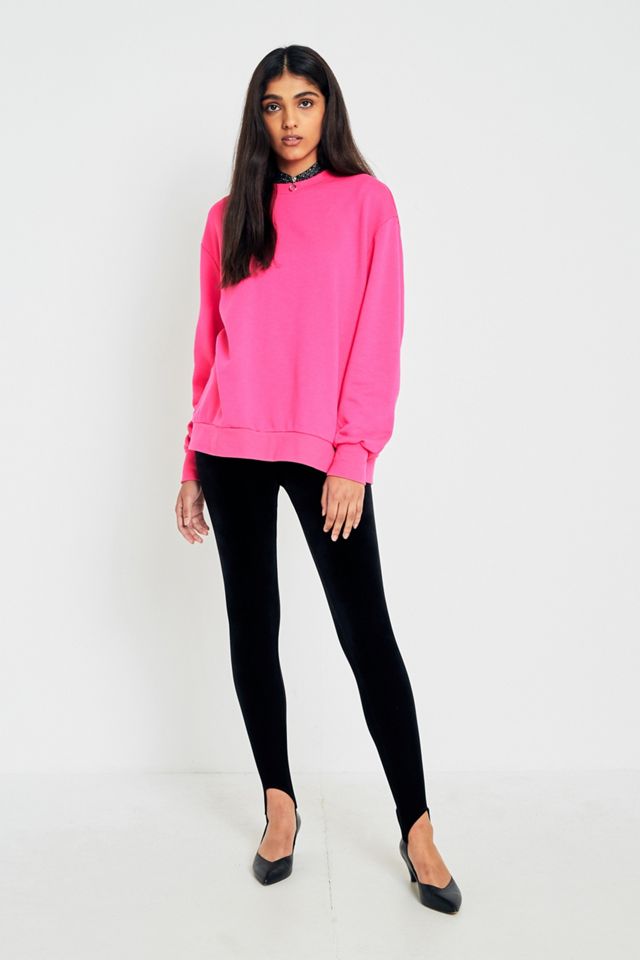 Cheap Monday Con Arched Pink Logo Sweatshirt #4