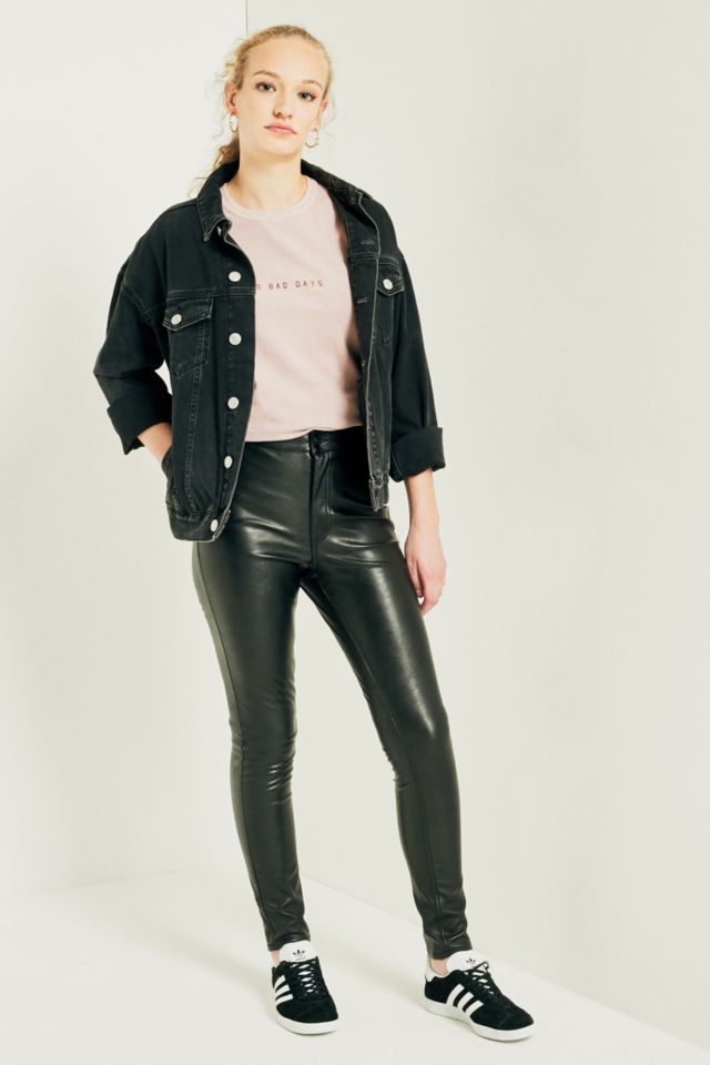 Cheap monday high on sale spray black jeans