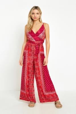 Free people cabbage store rose jumpsuit