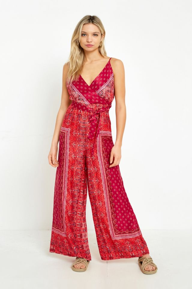 Free people sale cabbage rose jumpsuit