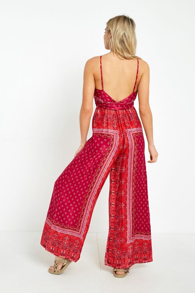 free people cabbage rose jumpsuit
