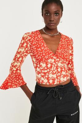 free people lady bohemian blouse