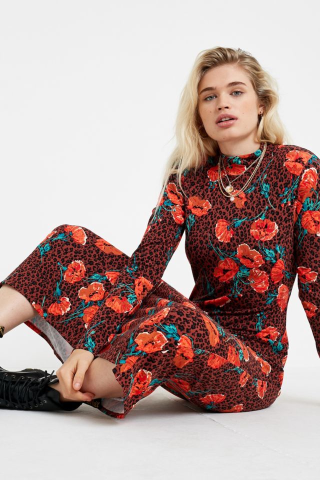 Free People Retro Romance Midi Dress | Urban Outfitters UK