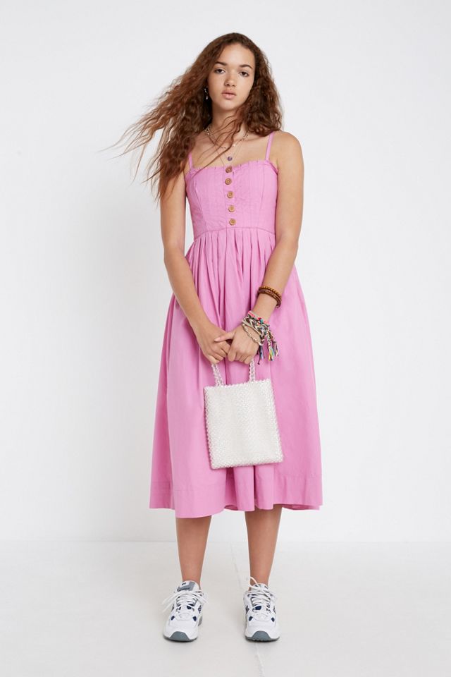 lilah pleated tube dress Free People + Lilah Pleated Tube Dress