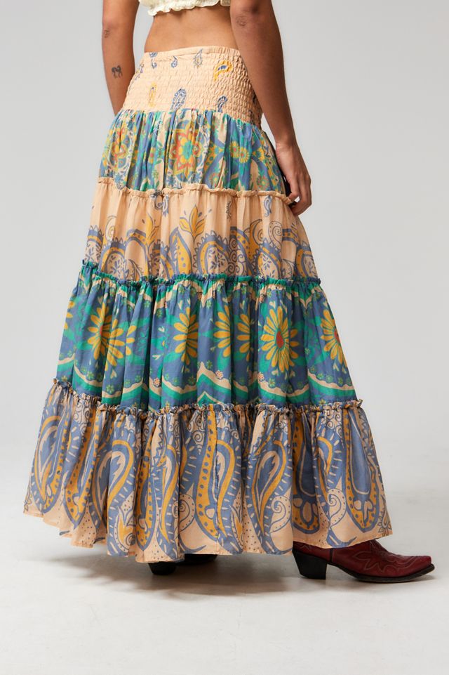 Free People Super Thrills Convertible Maxi Skirt #3