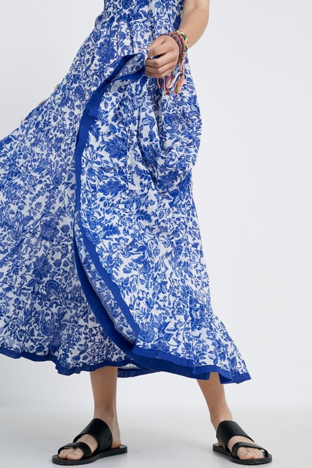 free people kikas printed midi dress Kika's Printed Midi