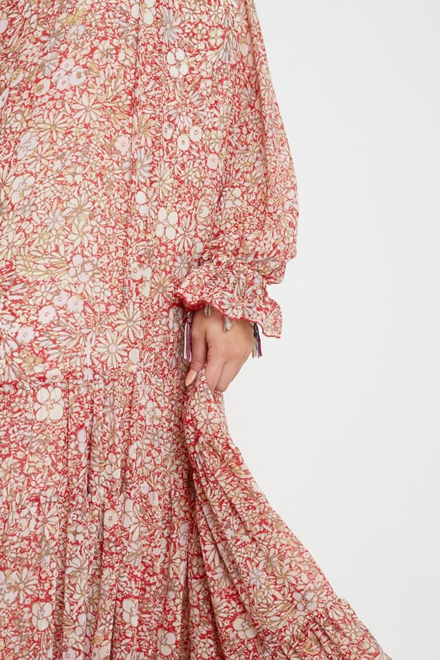 chinese dress ladies Buy Free People Women's Feeling Groovy Maxi Dress, Forest Combo, Small at  Amazon.in main image 0