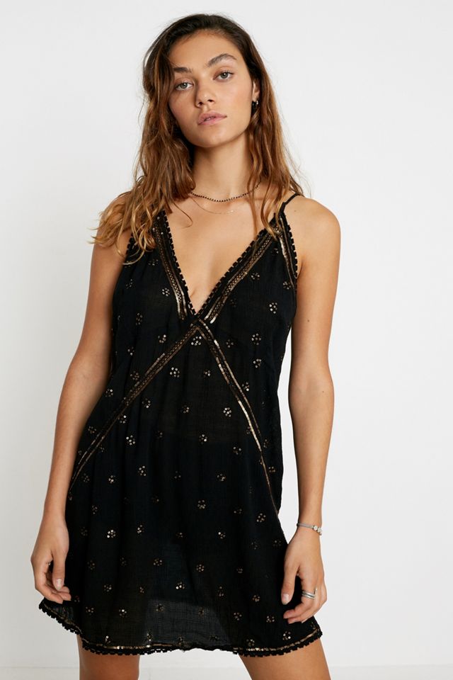 Free People – Besticktes Minikleid „Chloe“ #2