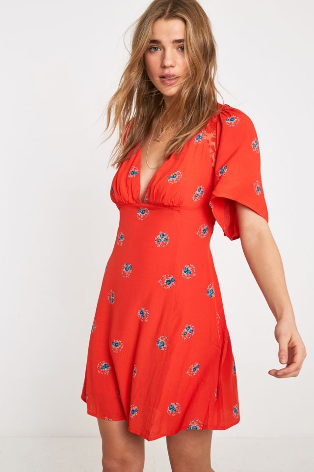 Free People Mockingbird Mini Dress | Urban Outfitters UK