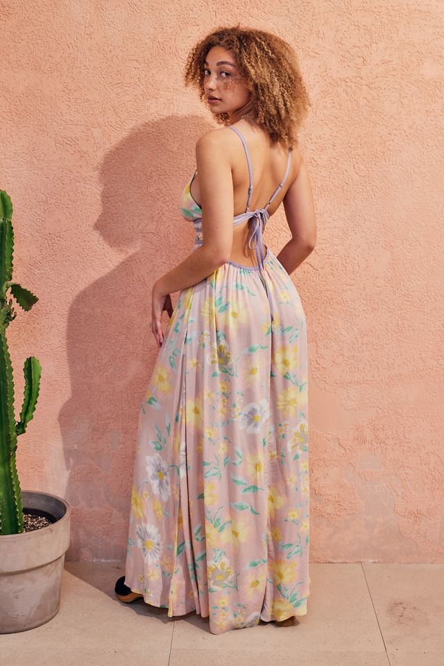 wisteria maxi dress