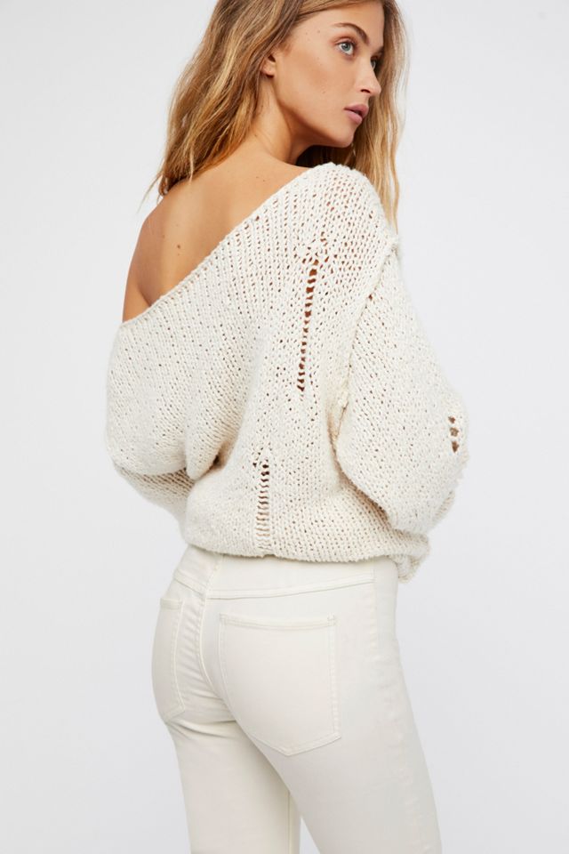 Free People - Jean évasé à enfiler Penny #1