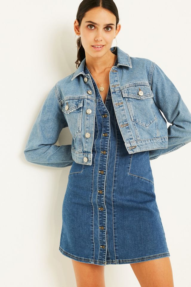 white christmas dresses Lone Star Denim Dress main image 0