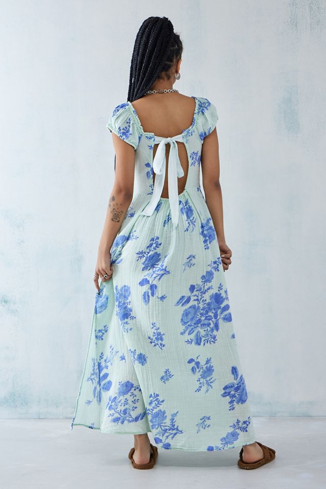 Free People Forget Me Not Midi Dress #3
