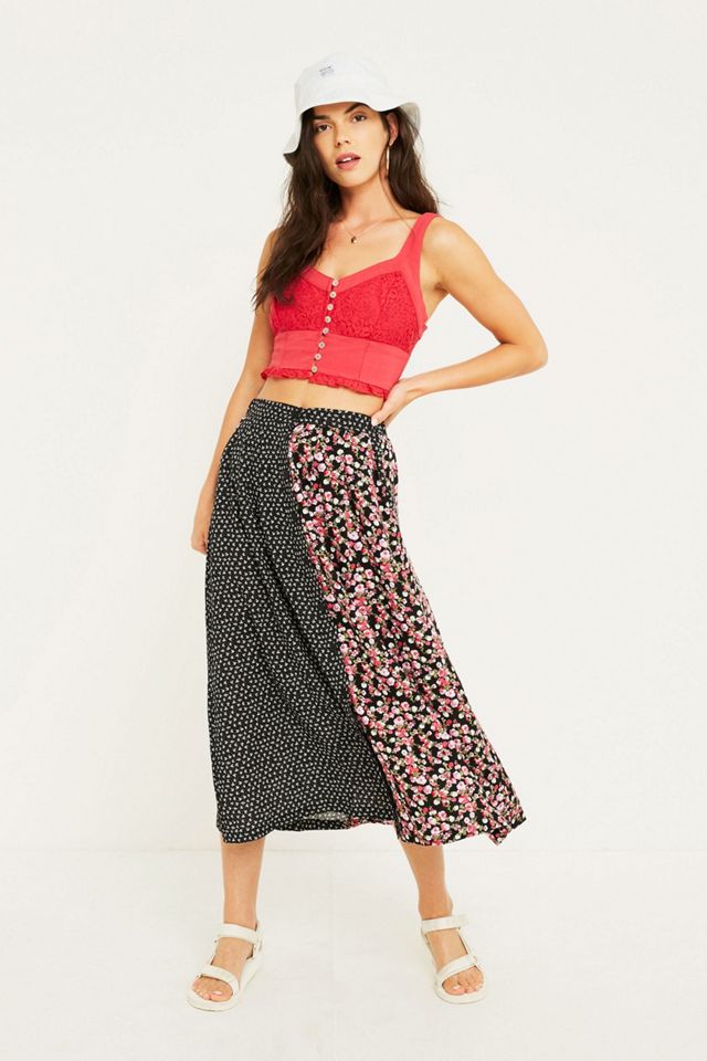 Gente libre aquí voy red lace bra top #1