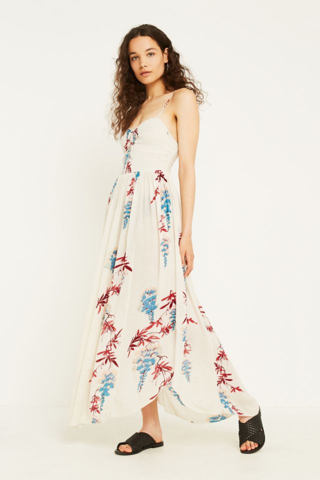 Free people outlet beau smocked dress