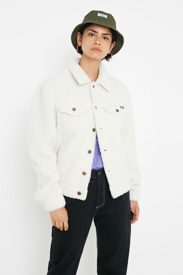 Dickies Sherpa ButtonThrough Jacket Urban Outfitters UK
