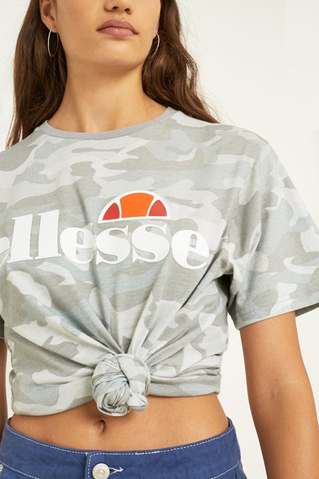 Ellesse Albany Grey Camo T-Shirt #4