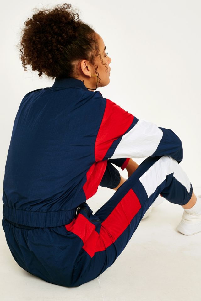 Ellesse navy panel 2025 shell track pants