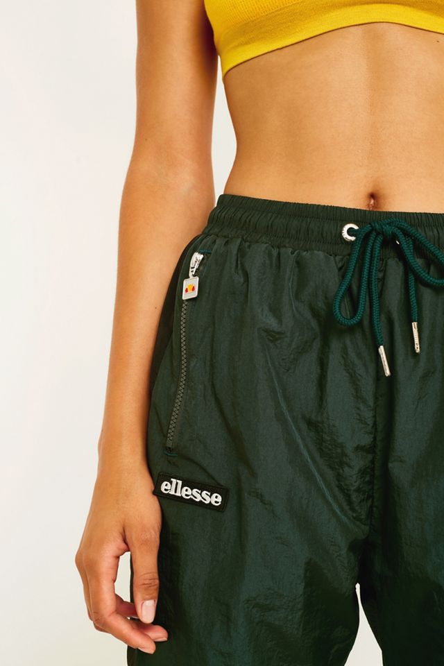 Ellesse Forest Green Panel Shell Track Pants #5