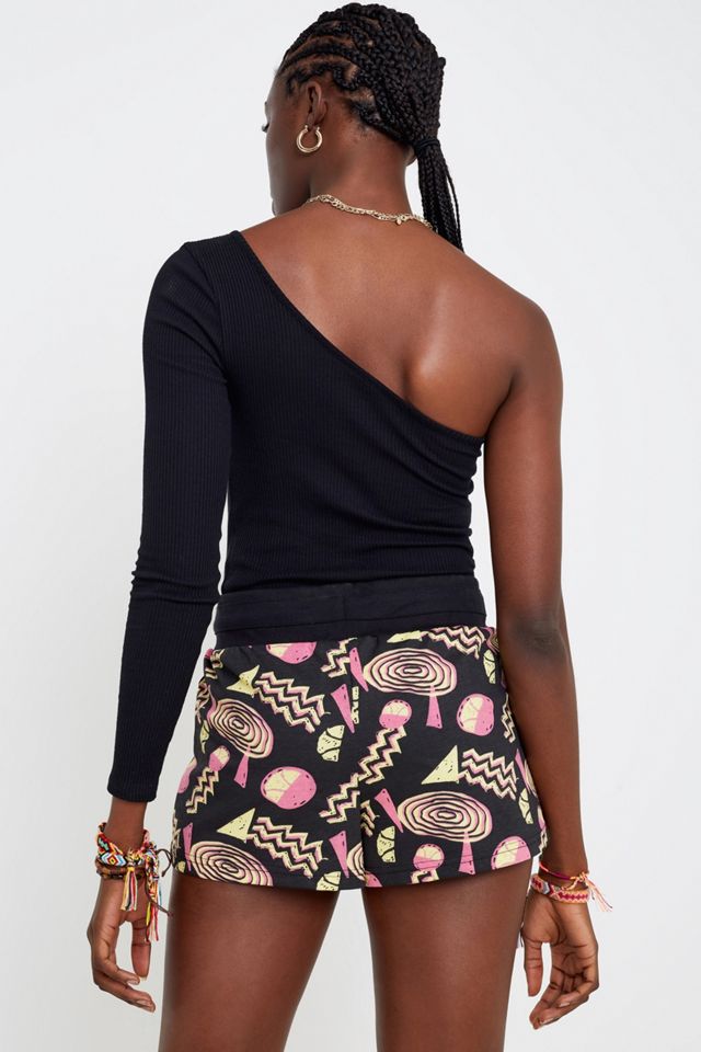 Ellesse Black Printed Jersey Shorts #1