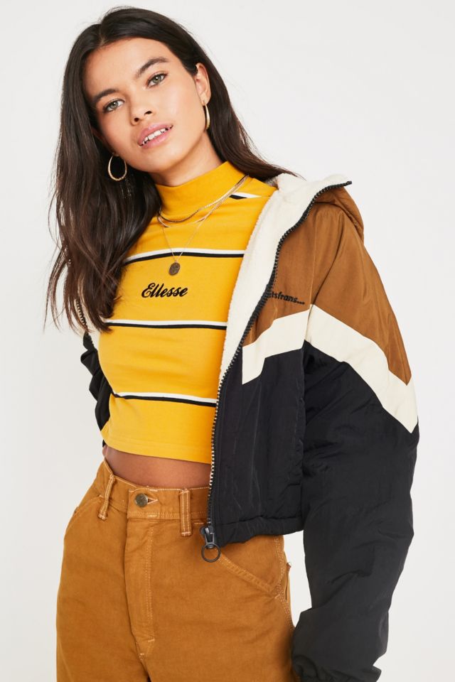 Ellesse yellow hot sale top