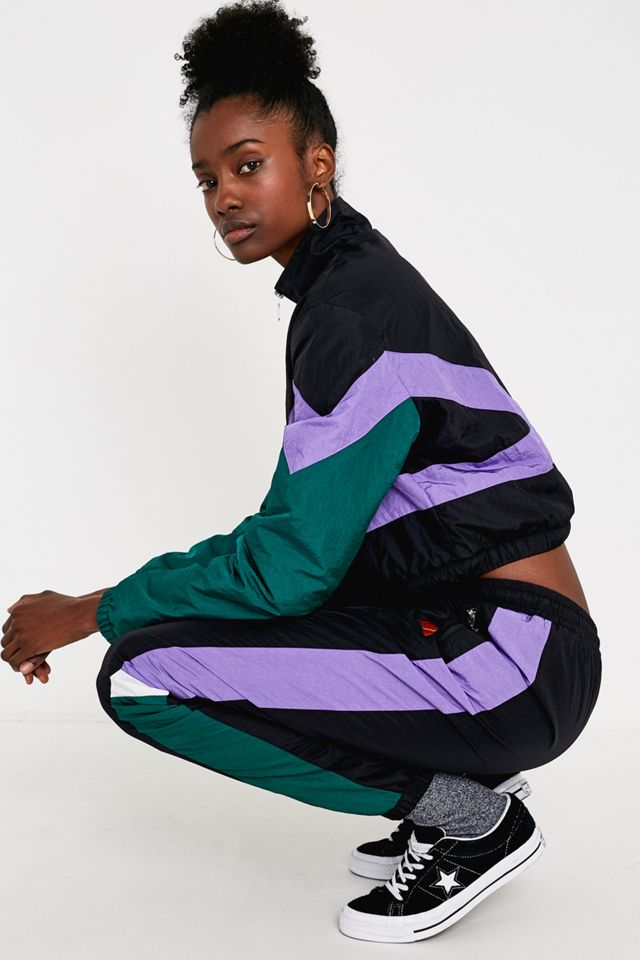 Ellesse Black Panel Shell Track Pants #1