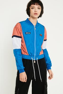 Ellesse panel woven deals track top