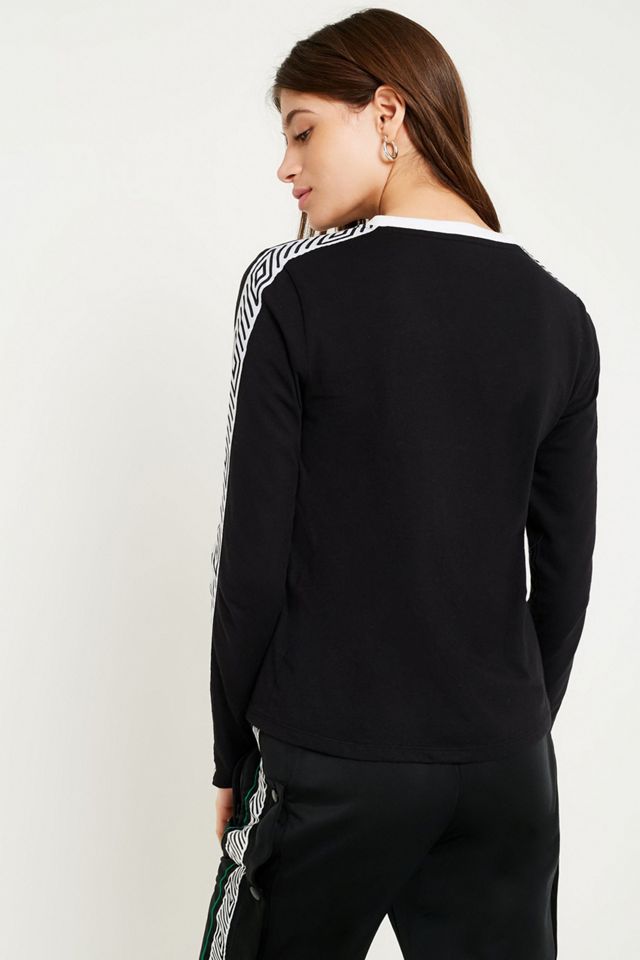 Umbro Black Logo Taping Long Sleeve T-Shirt #2