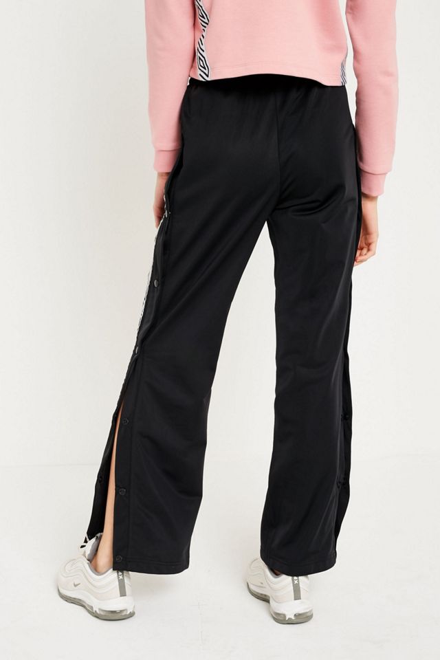 Umbro Black Taping Popper Track Trousers  #4