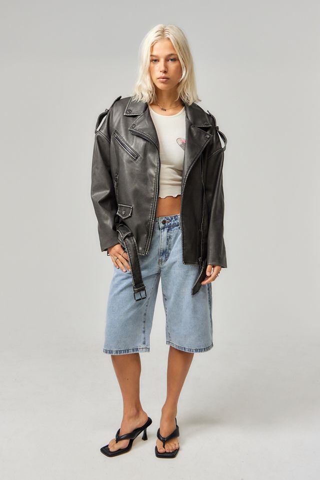 Lioness Ace Faux Leather Biker Jacket #2