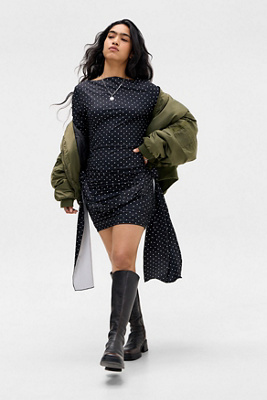 Lioness Glory Polka Dot Mini Dress