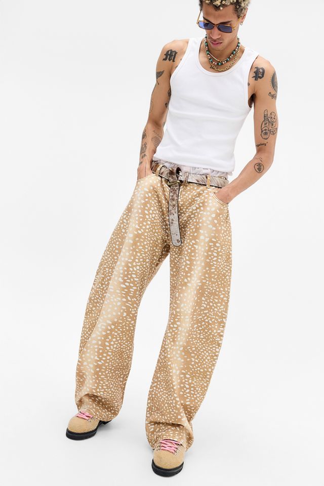 Lioness Bambi Print Jeans #5