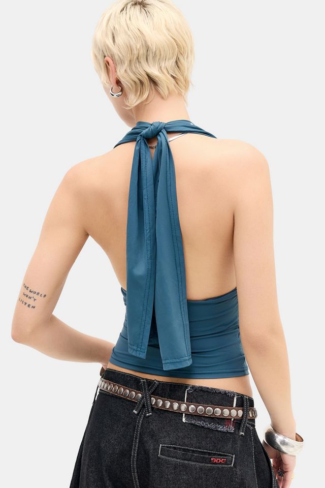 Top Halter de Lentejuelas Safari Lioness #3