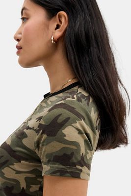 T-Shirt Mimetica Clubhouse Lioness