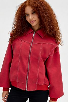 Chaqueta Bomber Vista Roja Lioness