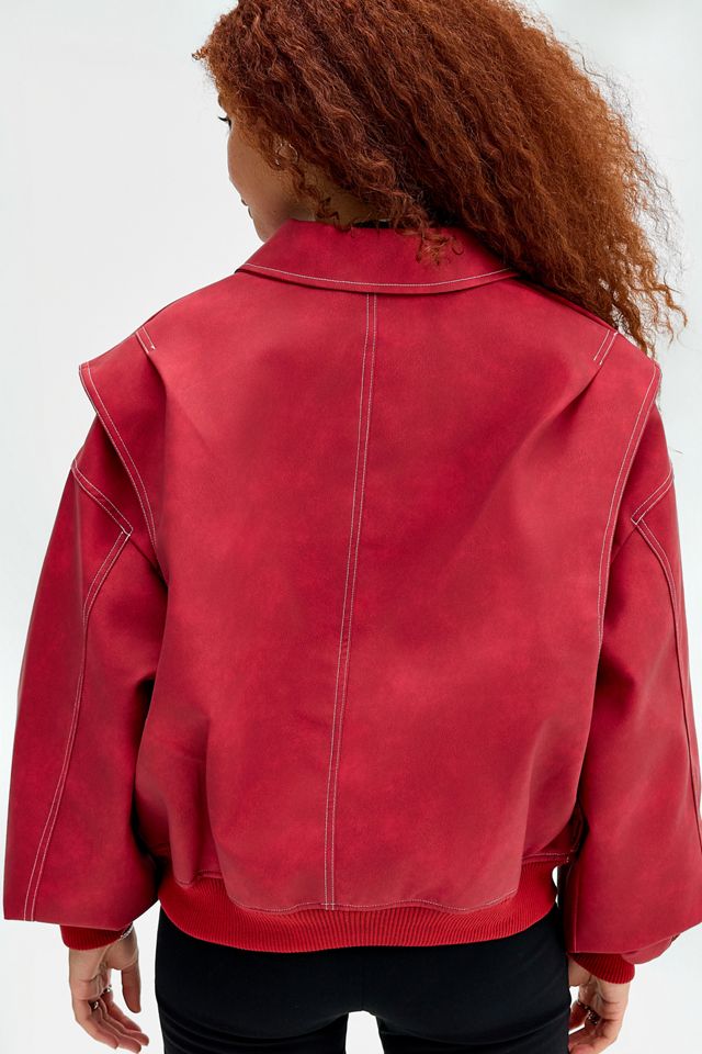 Lioness Red Vista Bomber Jacket #2