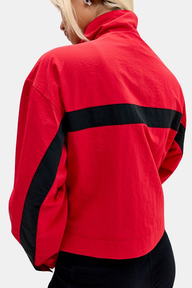 Lioness Red Essential Windbreaker Jacket #3