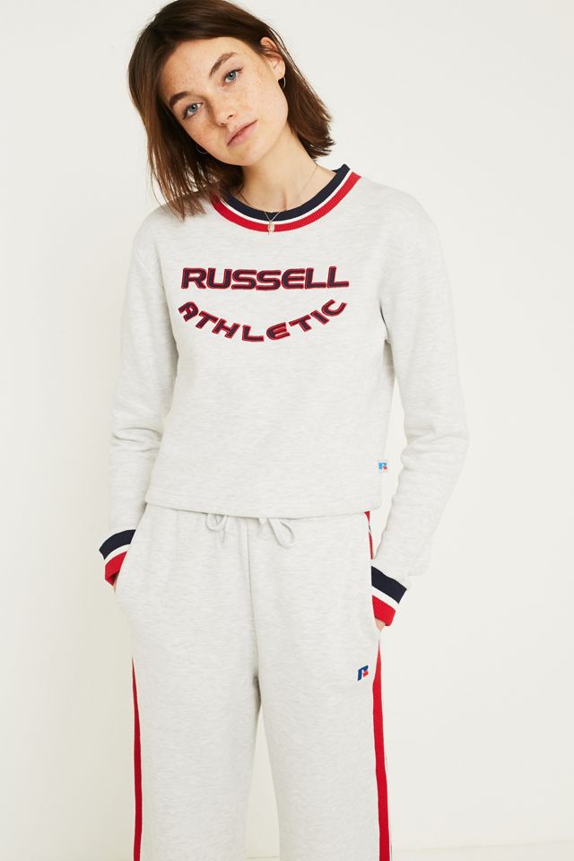 Russell Athletic Grey Crew Neck Sweatshirt #1