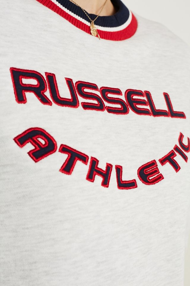 Russell Athletic Grey Crew Neck Sweatshirt #5