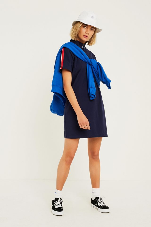 Russell Athletic Navy Logo Mini Dress #2