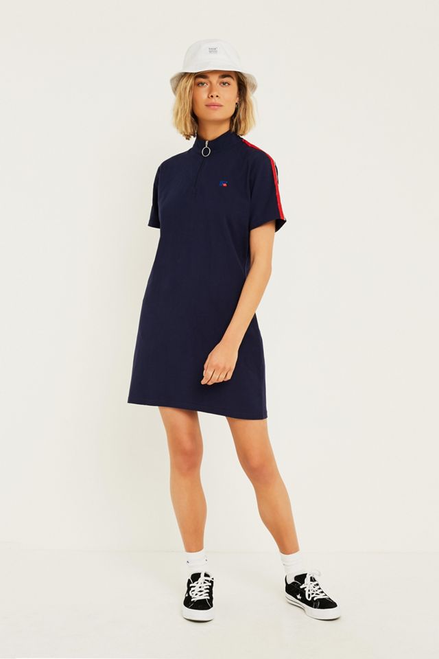 Russell Athletic Navy Logo Mini Dress #3