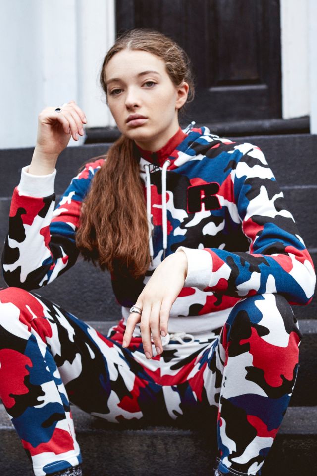 Fila on sale camo hoodie