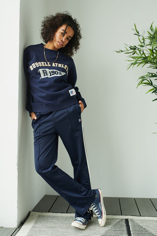 Russell Athletic Navy Varsity Crew Neck Sudadera #3