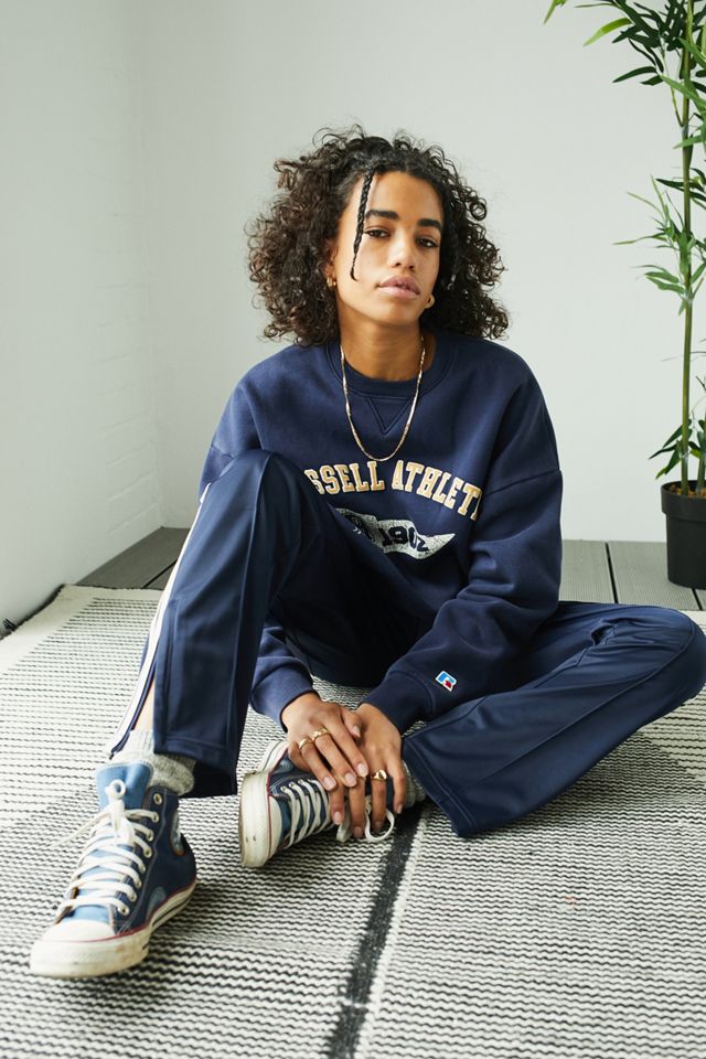 Russell Athletic UO Exclusive Navy Track Pants #1